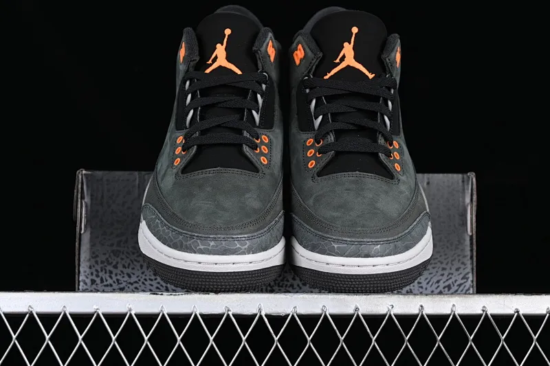All categories Air Jordan Jordan series basketball shoes Air Jordan 3 LW version Air Jordan 3 Retro "Fear" AJ3 Joe 3 fear dark gray CT8532-080